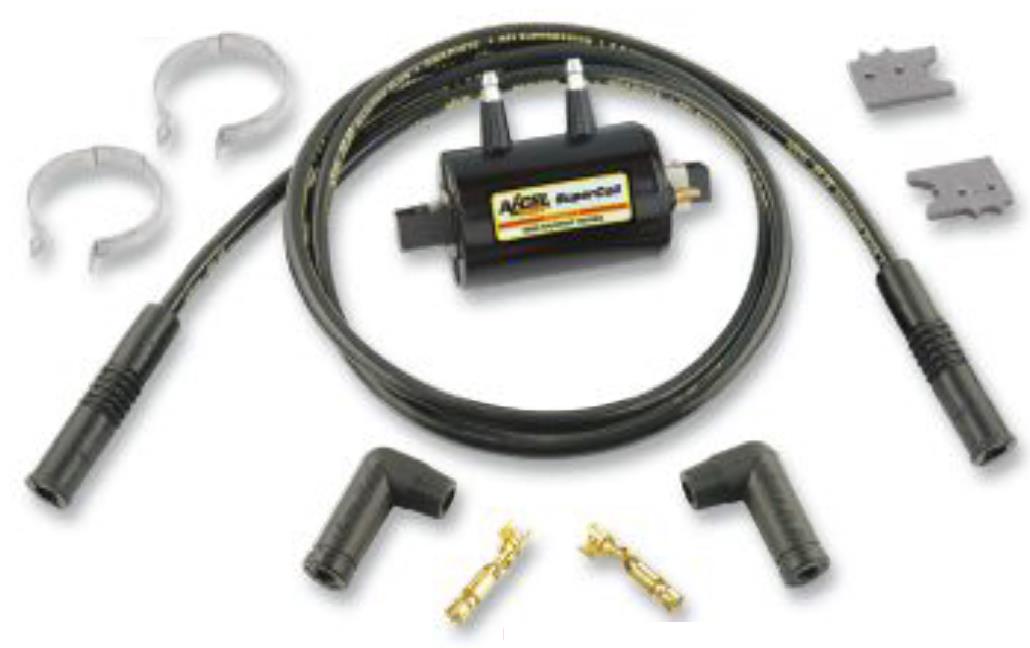 Single Super Coil Kit for Universal Applications - 3.0ohms - Black