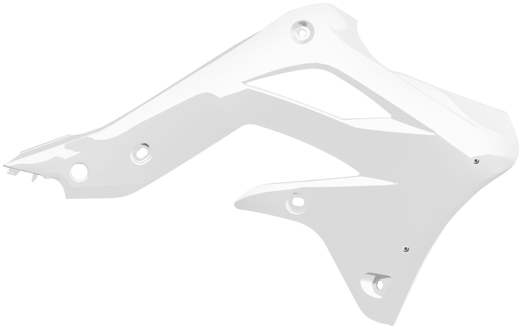 Powerflow Intake Radiator Shrouds - White
