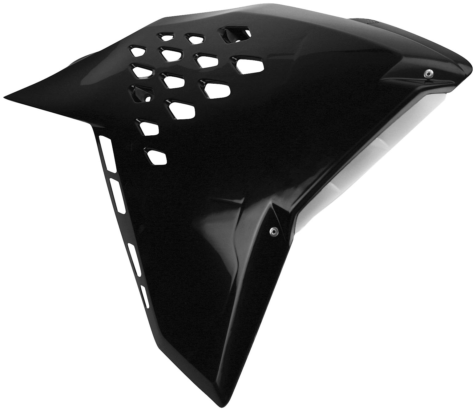 Powerflow Intake Radiator Shrouds with Air Box Cover - Black