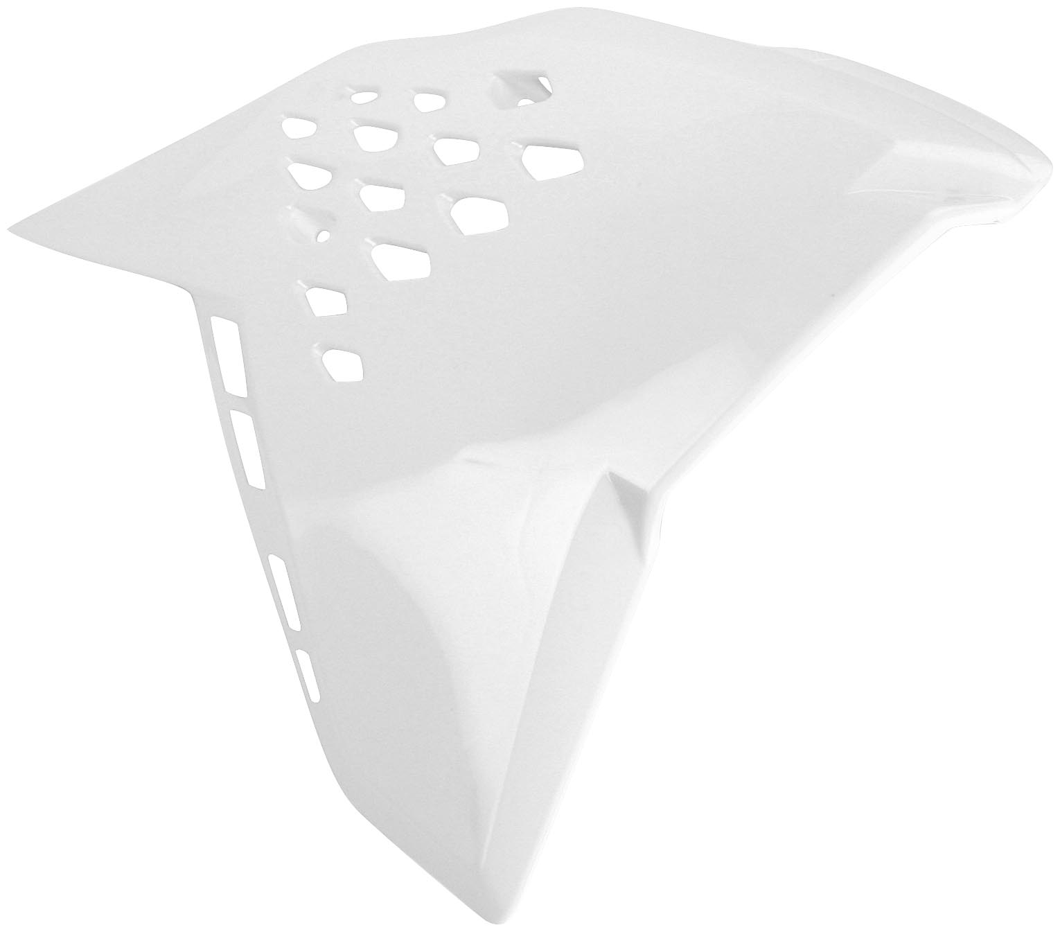 Powerflow Intake Radiator Shrouds with Air Box Cover - White