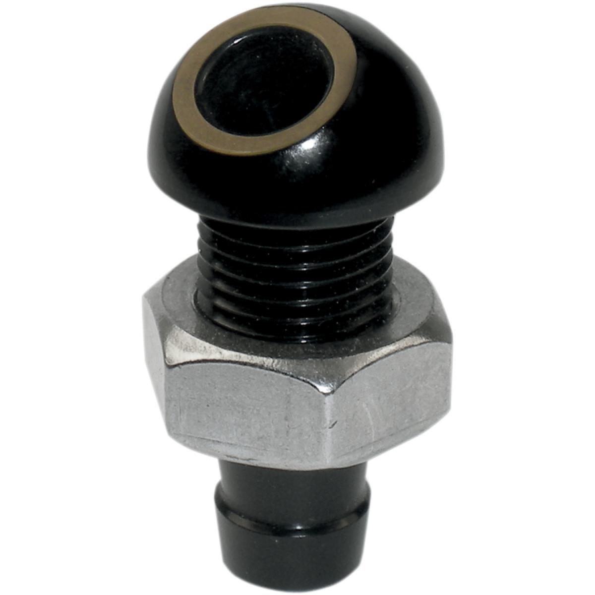 8mm Water Bypass Fitting - 45deg. - Black