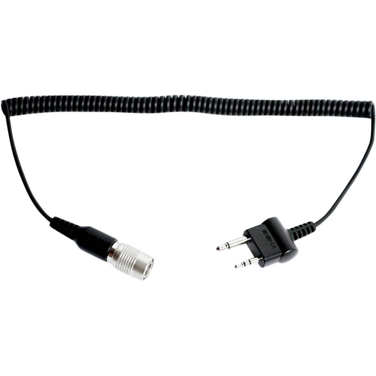 Two-Way Radio Cable for SR-10 Two-Way Radio Adapter - Midland or Icom Straight Twin-Pin Connector