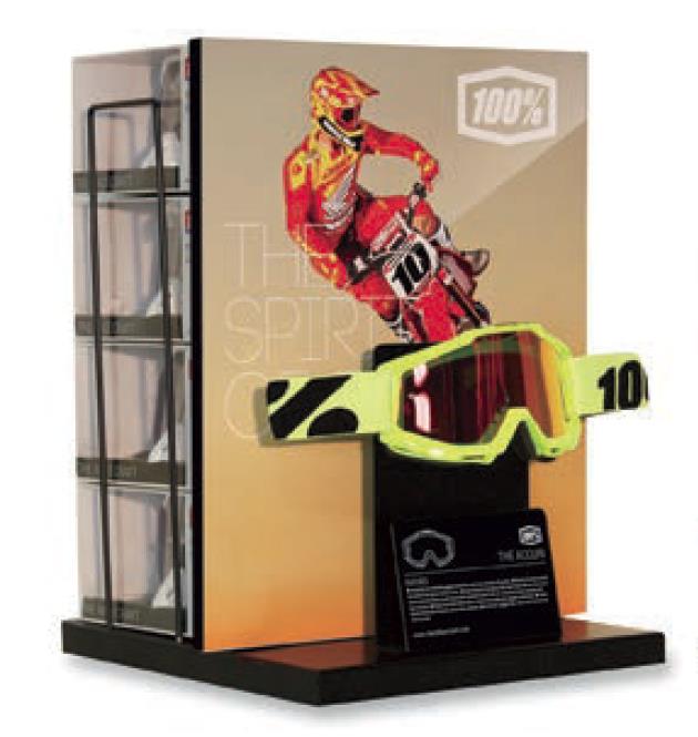 100% Countertop Display