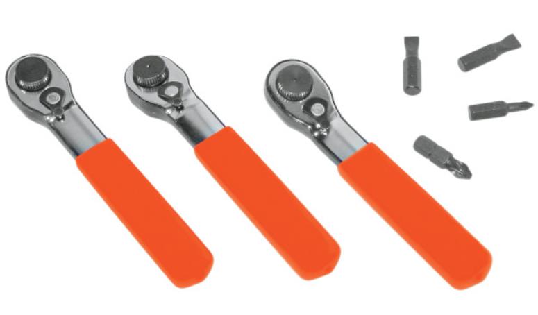 7-Pc. Fine-Tooth Bit Wrench Set