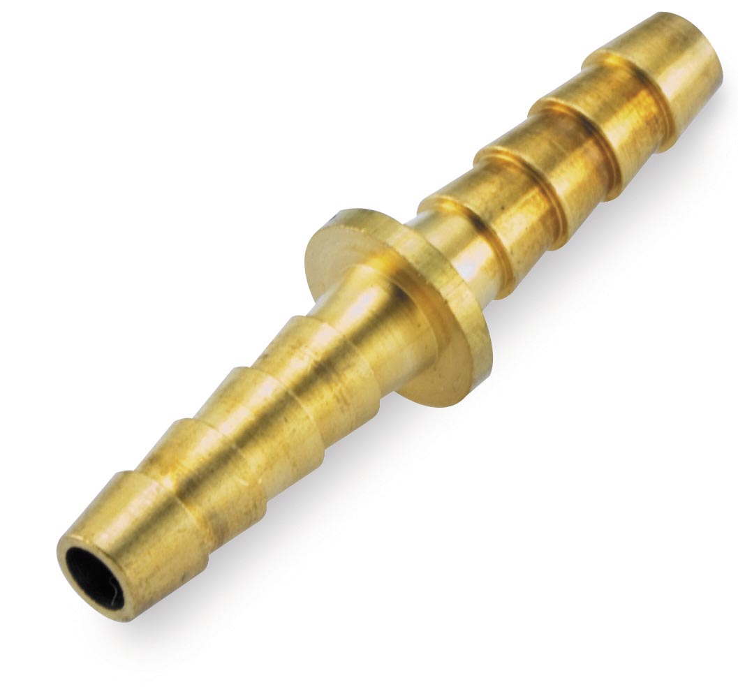 In-Line Hose Splicer - 1/4in. ID - Solid Brass