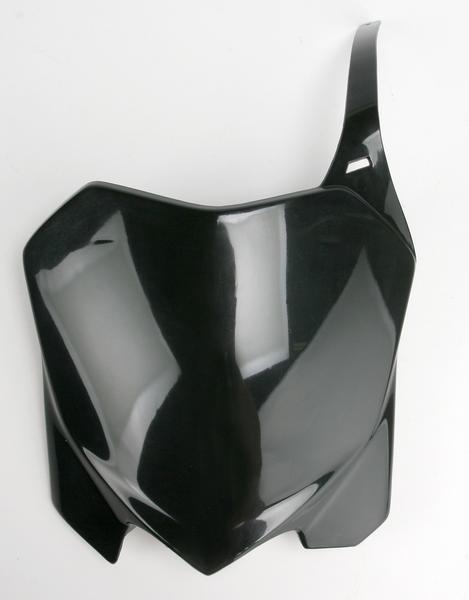 Front Number Plate - Black