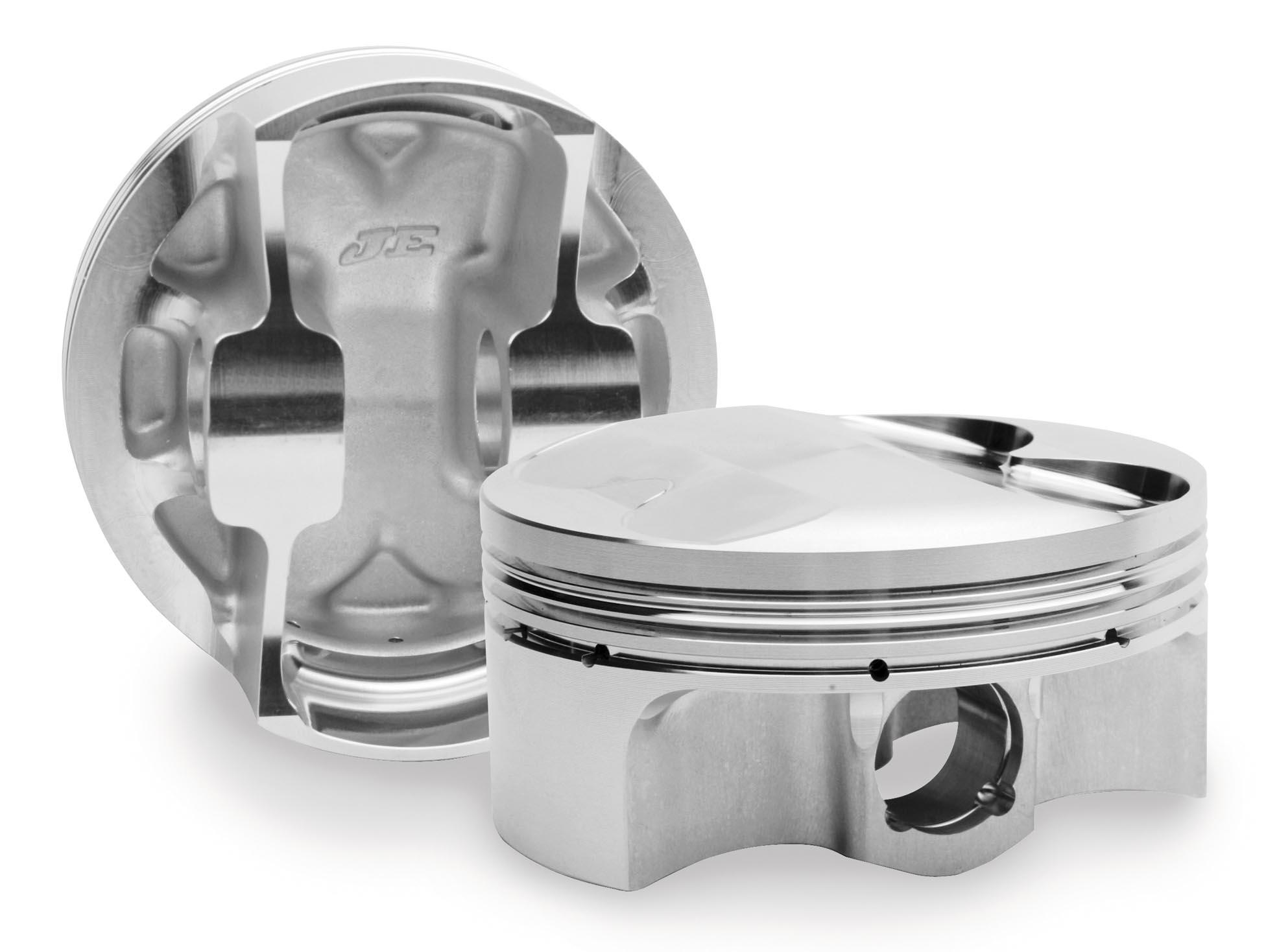 Round Piston Kit - Standard Bore 80.00mm. 10.75:1 Compression