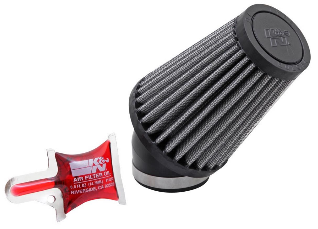 Universal Round Tapered Air Filter - Rubber End Cap