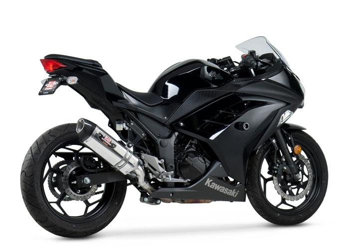 R-77 Street Series Slip-On - Stainless Steel Muffler - Carbon Fiber End Cap