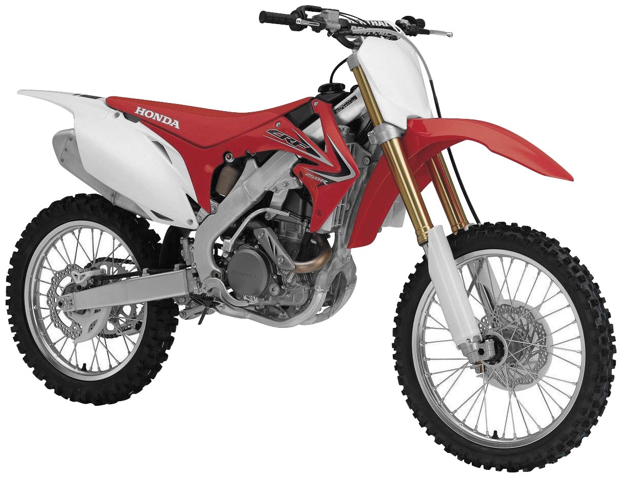 Street Bike 1:12 Scale Motorcycle - Honda Crf250r 2012 - Red