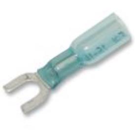 Heat Shrink Fork Terminal for 14-16 Gauge Wire