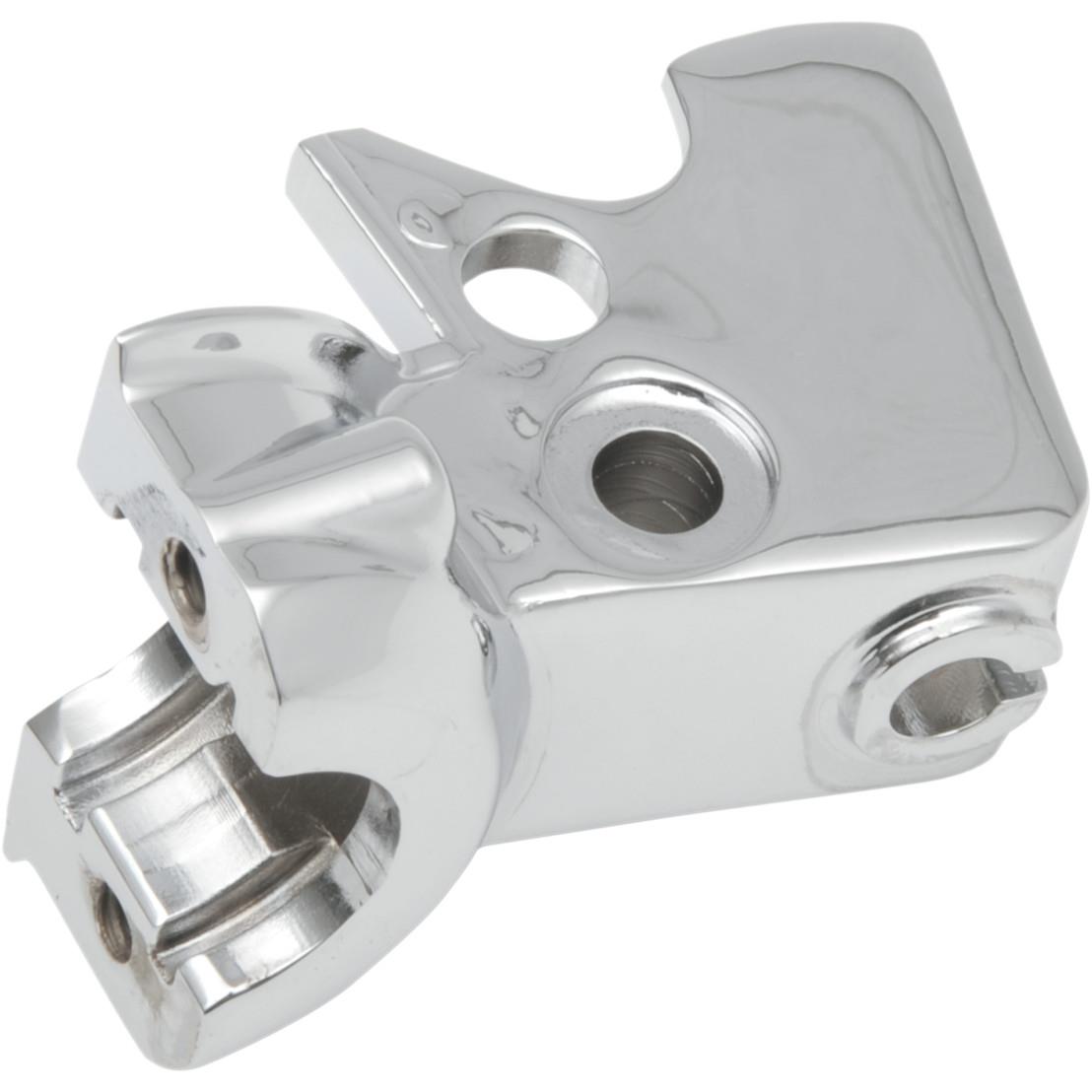 Clutch Lever Bracket - Chrome