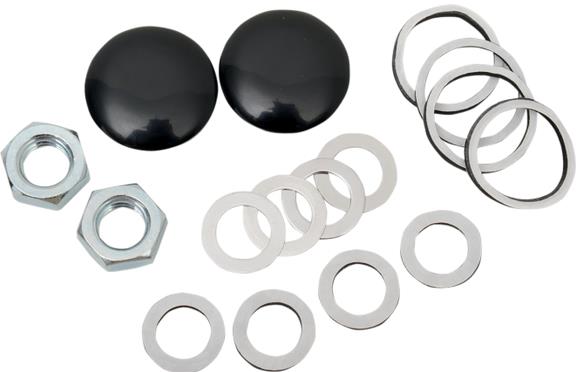 Upper Shock Bolt/Stud Covers - Chrome