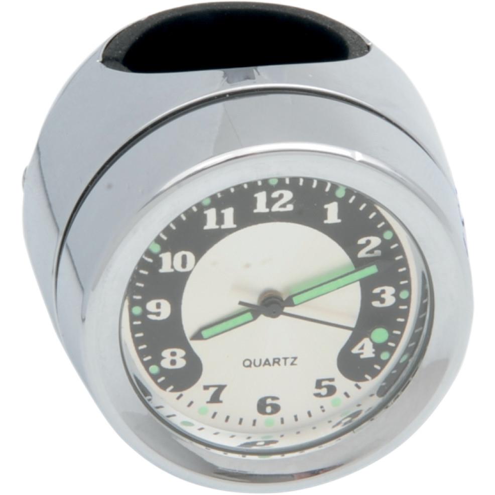 Handlebar Mount Clock - 1 1/4in. Handlebars