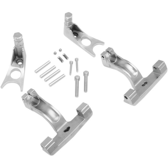 Passenger Floorboard Mount Kit - Chrome