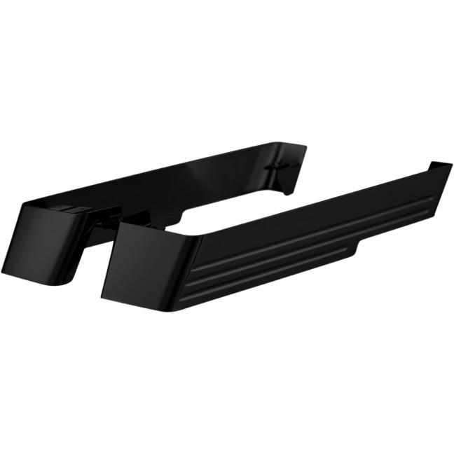 Billet Saddlebag Extensions without Cutout - Flat Black