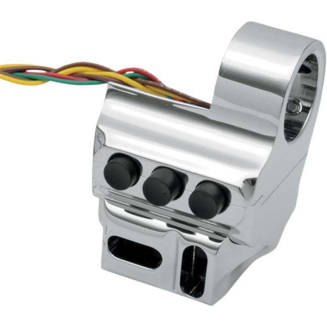 Contour Brake 5-Button Switch Housing - Chrome