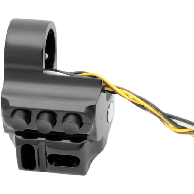 Contour Cable Clutch 5-Button Switch Housing - Black