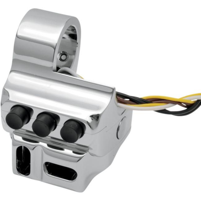 Contour Cable Clutch 5-Button Switch Housing - Chrome
