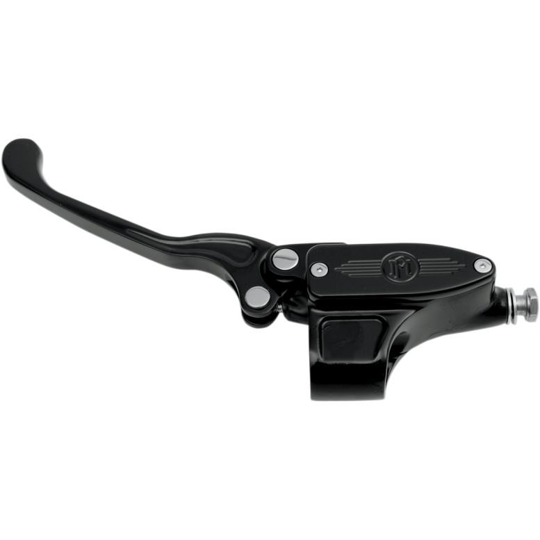 11/16in. Bore Hydraulic Clutch Contour Billet Handlebar Control (07-13 Style) - Black