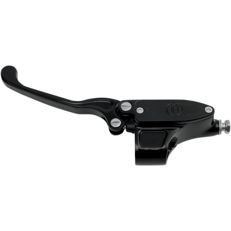 11/16in. Bore Hydraulic Clutch Contour Billet Handlebar Control (07-13 Style) - Black Ops