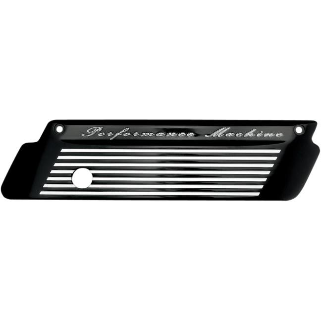 Saddlebag Latch Cover - Fluted - Contrast Cut