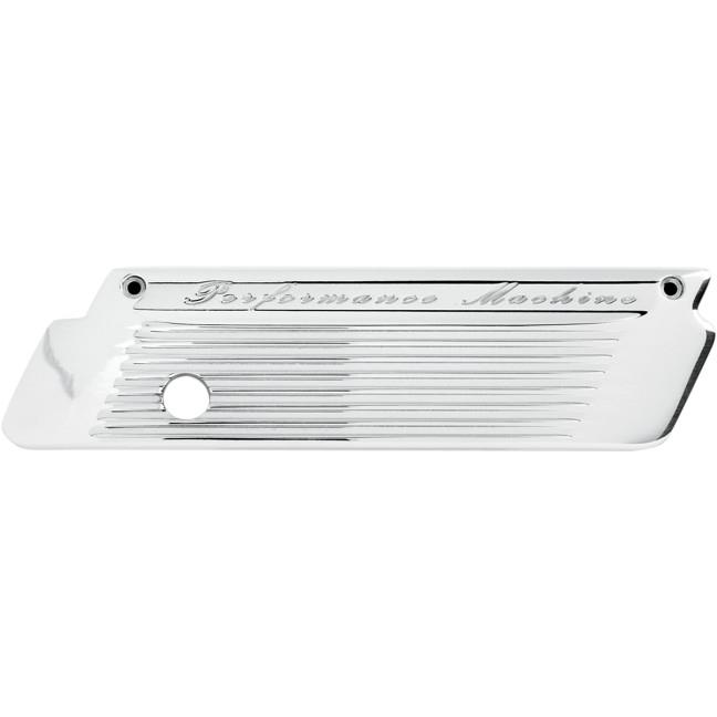 Saddlebag Latch Cover - Fluted - Chrome