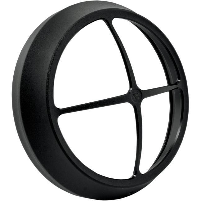 Crossbar 7in. Vision Series Headlight Bezel - Black Ops