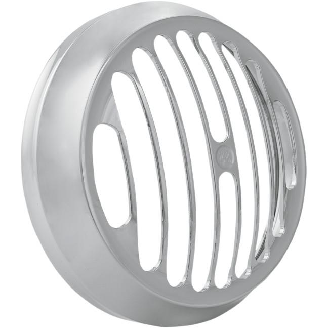 Grill 7in. Vision Series Headlight Bezel - Chrome