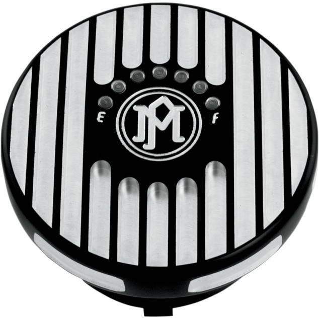 Grill Gas Cap With LED Fuel Light - Contrast Cut