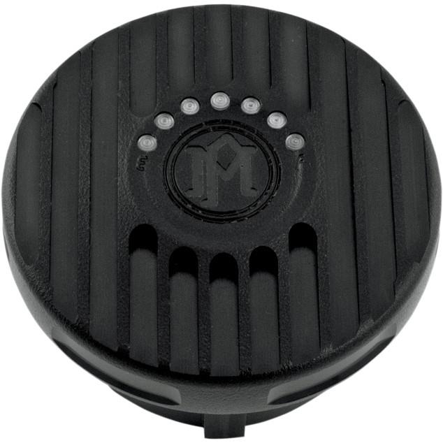 Grill Gas Cap With LED Fuel Light - Black Ops
