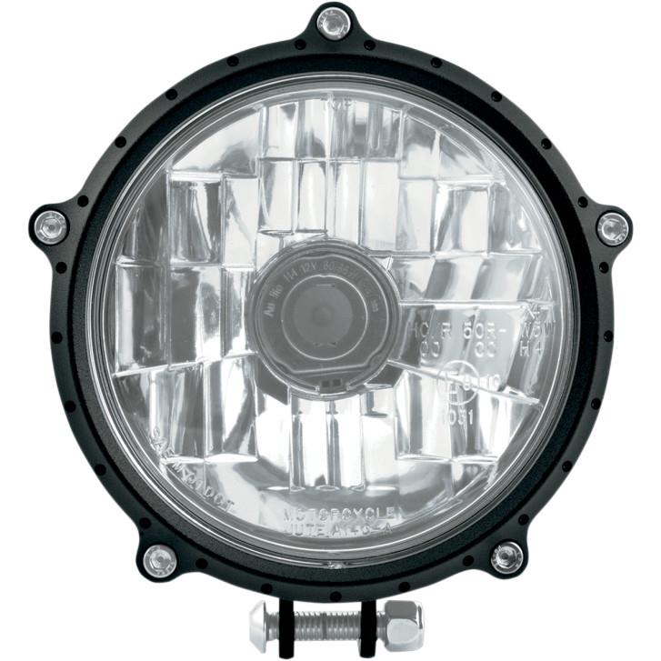 Tracker 5 3/4in. Headlight Assembly - Black Ops