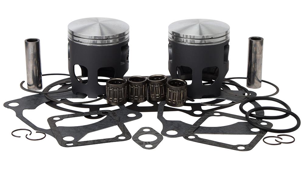 Cast Replica Top End Piston Kit - 1.50mm Oversize to 65.45mm, Standard Compression