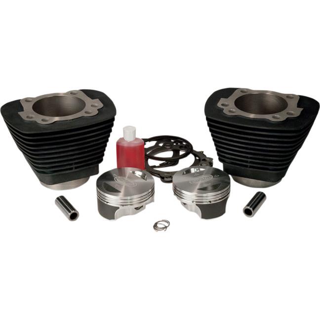 Monster Big Bore Kit (88in. Forged) - Bore 3 9/16in. - 10.5:1 Compression - Black