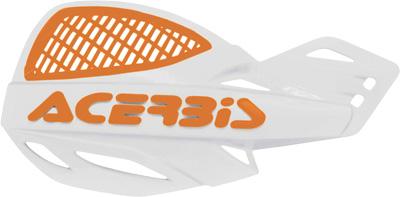 Uniko Vented Handguards - White/Orange