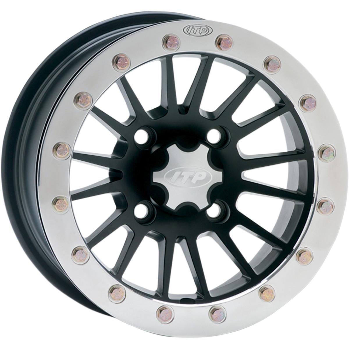 SD-Series Single Beadlock Wheel - 12x7 - 5+2 offset - 4/110 - Matte Black
