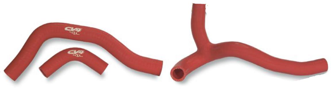 Radiator Hose Kit - Red (Y Kit)