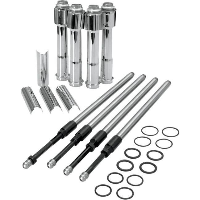Adjustable Pushrod Kit with Covers - Quickee