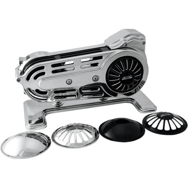 2in. Belt Drive Kit with Changeable Domes - Chrome