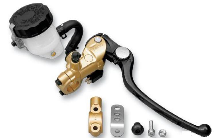 Radial Master Cylinder Kit - 19mm Piston - Gold/Black