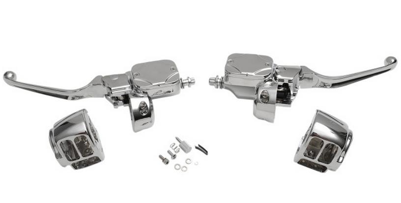 Handlebar Control Kit with Hydraulic Clutch - Single Disc