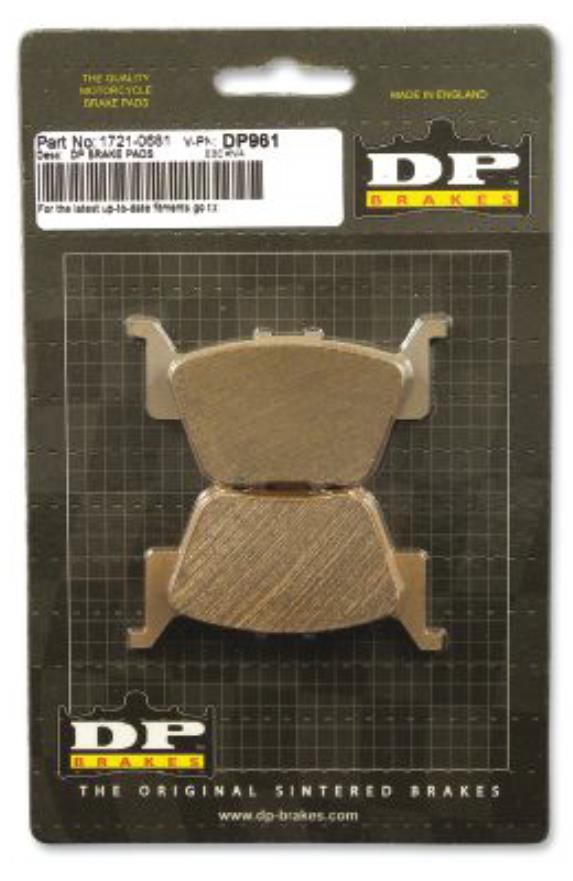 Sintered Metal Rear Parking Brake Pads