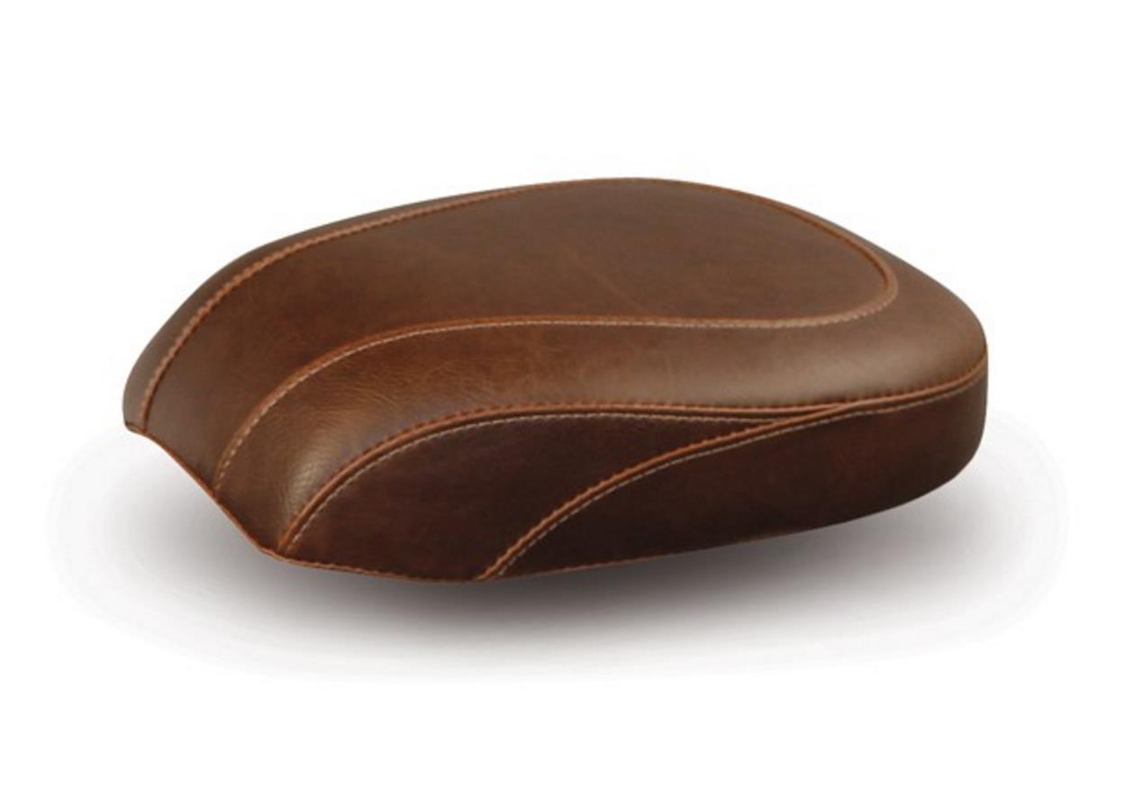 Wide Tripper Recessed Passenger Seat - Smooth - Brown