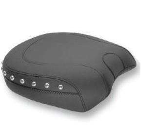 Rear Wide Solo Seat with Removable Backrests - Studded