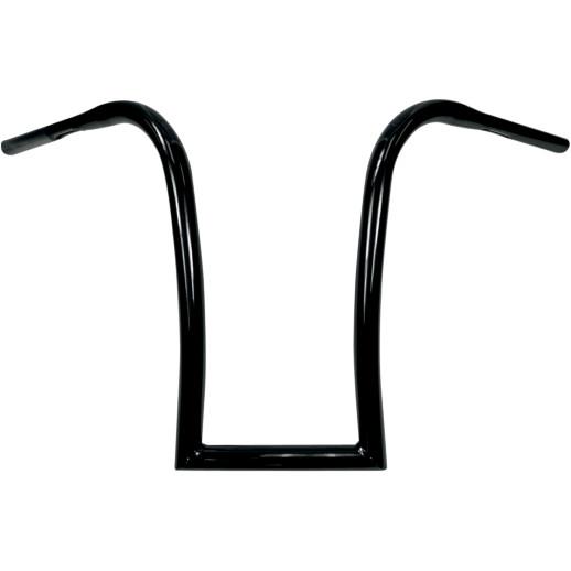 1-1/4in. Thick Curves Ape Hanger Handebar - 18in. - Gloss Black