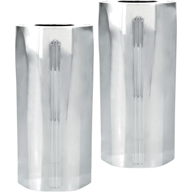 Tech Fork Slider Covers - Chrome