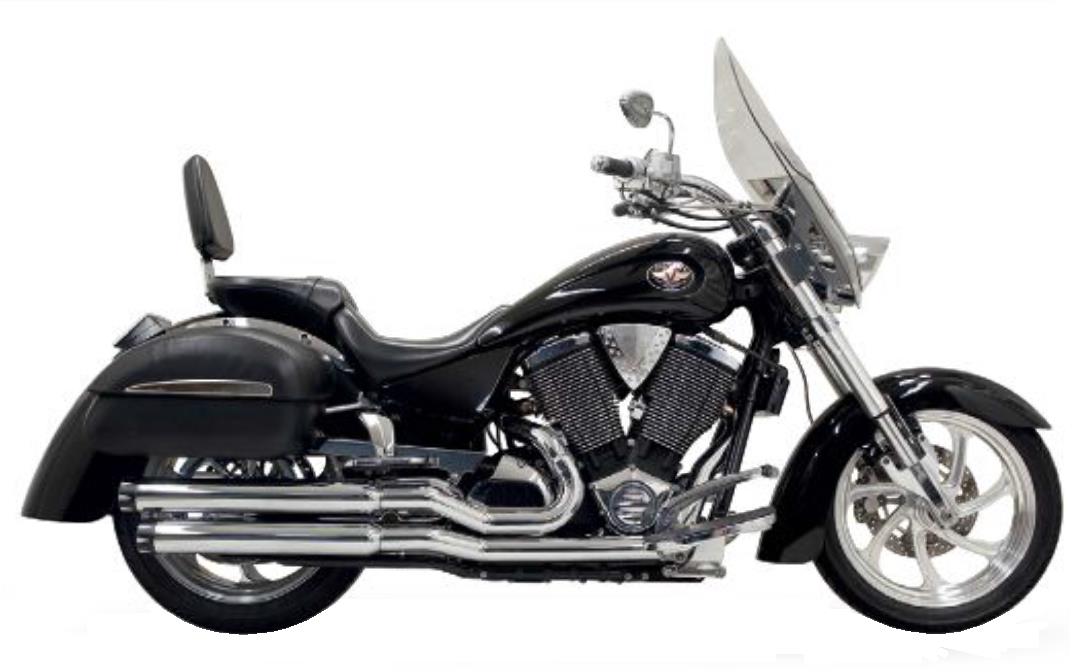 Pro Street Exhaust System - Straight-Cut - Black