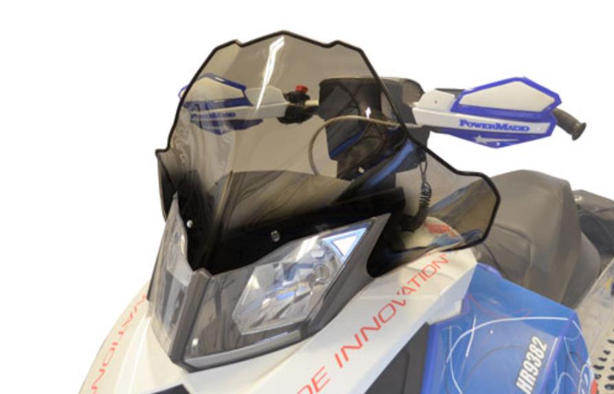 Cobra Windshield - 15in. - Tint with Black Fade