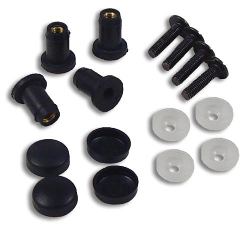 Windshield Well Nut Mounting Kit