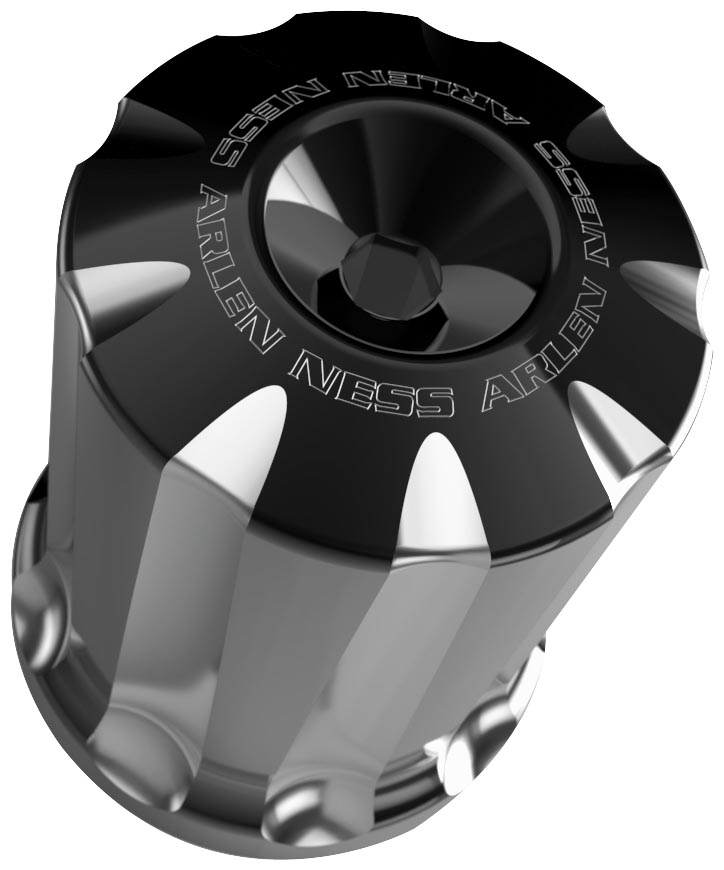 Re-Usable Billet Oil Filter - Deep Cut - Black